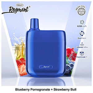 Reymont Meta X Dual Flavors Mesh Coil Up to 4288 Puffs Rechargeable Disposable Electronic Cigarette Vape pen