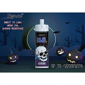 Reymont DTL Big and Bigger Vape Cloudy 0.8ohm Up to 4588 Puffs Direct To Lung Mesh Coil as Steel Cannon Rechargeable Disposable Electronic Cigarette Vape pen