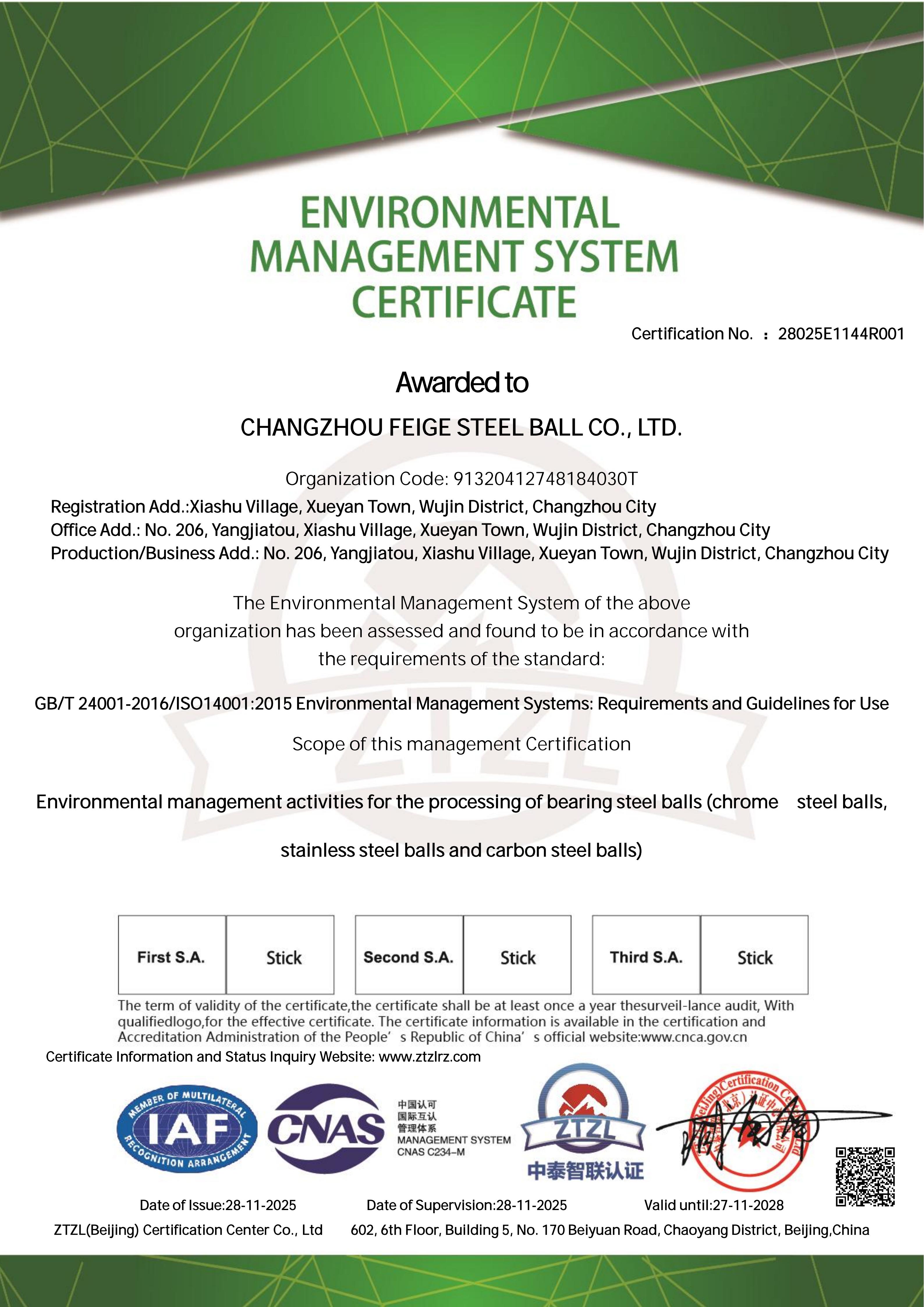 ISO 14001