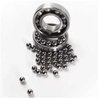 Low-noise steel ball