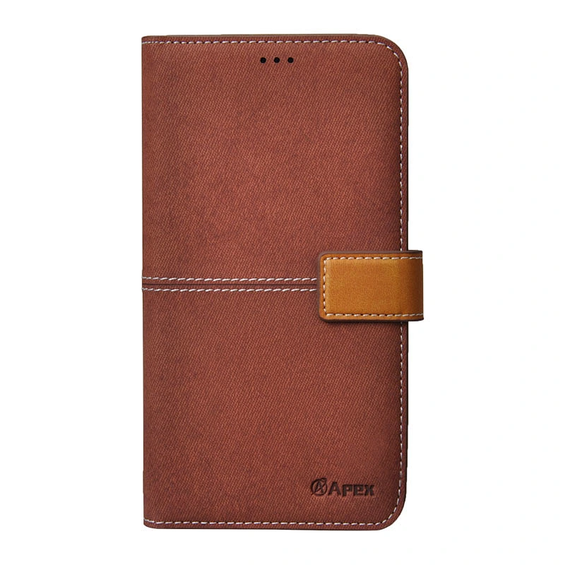 Detachable Phone Wallet Case Phone Folio Magnetic Cover With Buckle