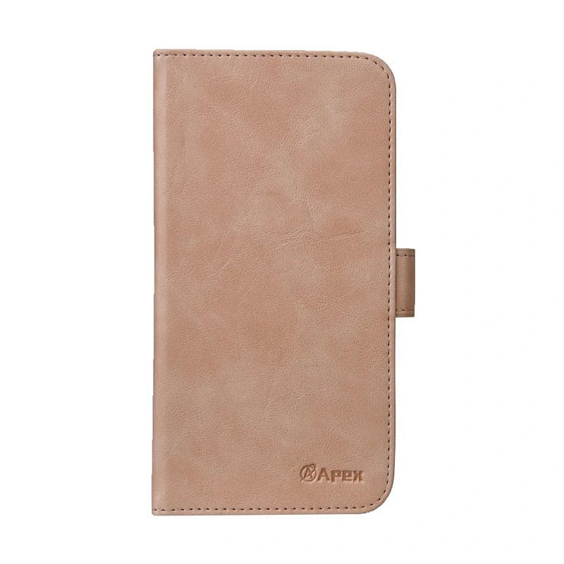 Leather Phone Wallet Case With Buckle Book Case Phone Flip Cover