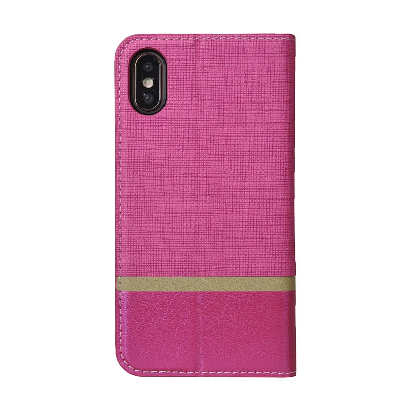 Wood Grain Mobile Phone Case Leather Case Flip Cover