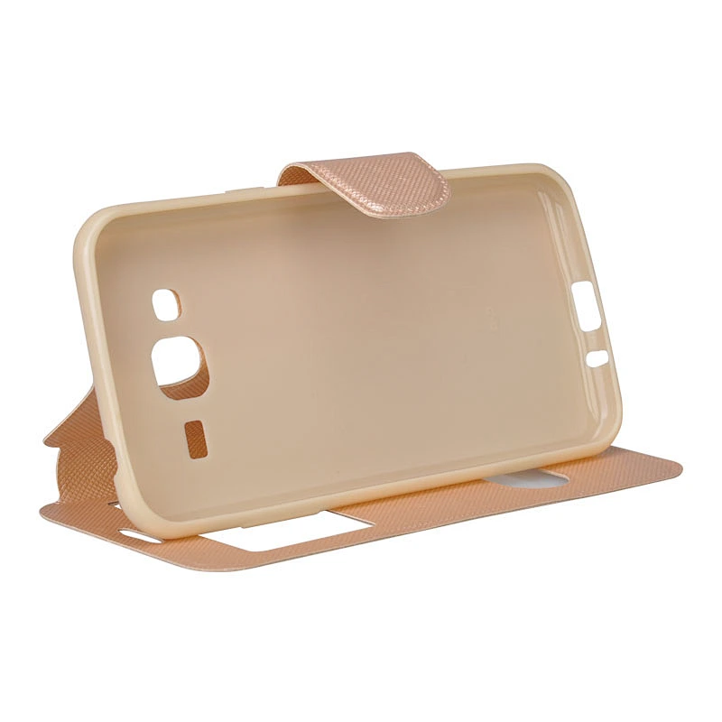 Phone Wallet Case With Window View Cell Flip Cover
