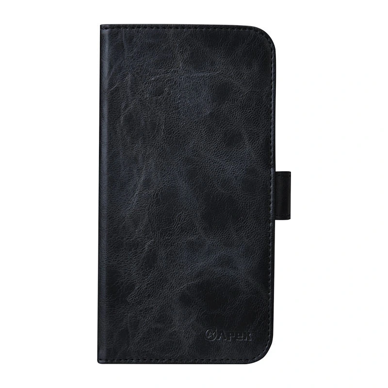Leather Phone Wallet Case With Buckle Book Case Phone Flip Cover