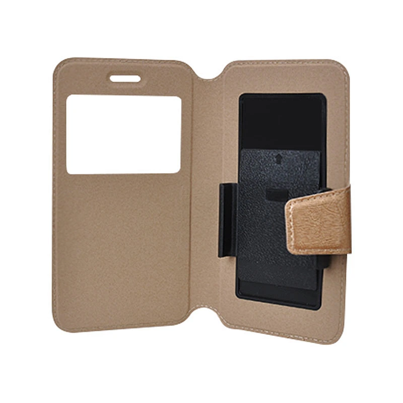Universal Phone Flip Cover Cell Phone Case With Window View