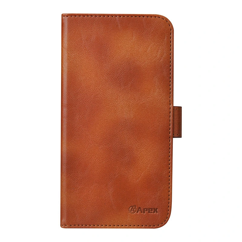 Leather Phone Wallet Case With Buckle Book Case Phone Flip Cover