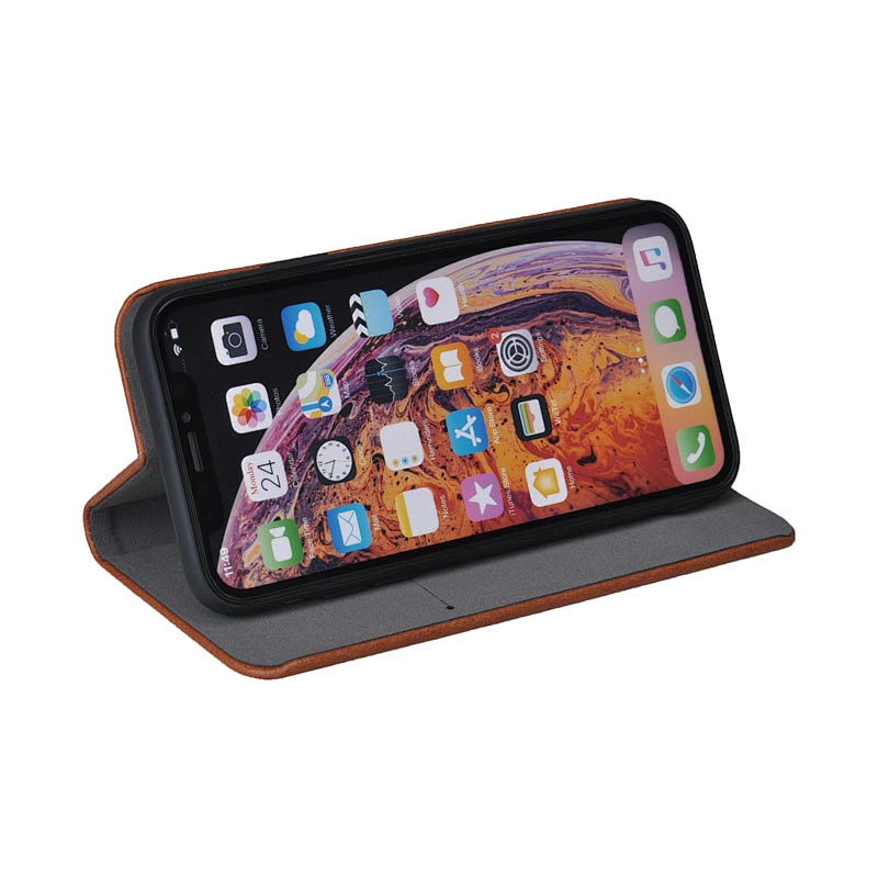 Premium PU Leather Phone Wallet Case Flip Cover With Card Slots