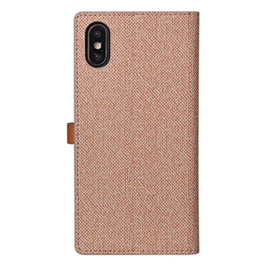 PU Leather Smart Phone Wallet Case Phone Flip Cover With Snap Button