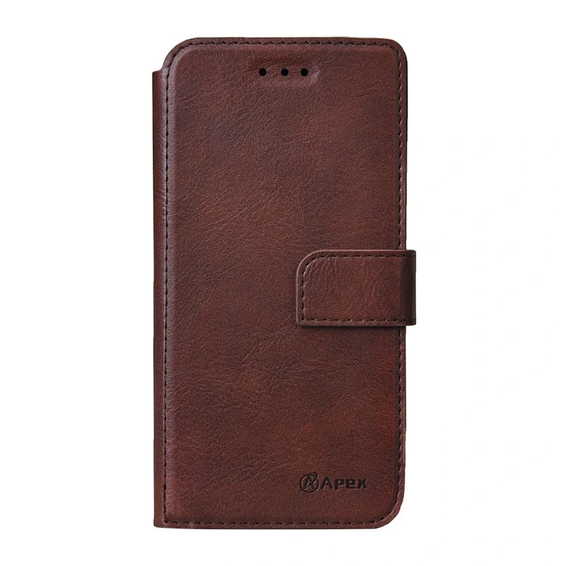 PU Leather Phone Flip Cover Phone Case With Buckle