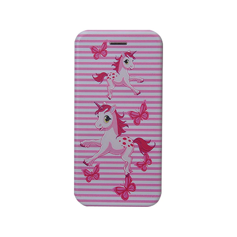 Custom Pattern Shell Book Case Book Cover Phone Wallet Case