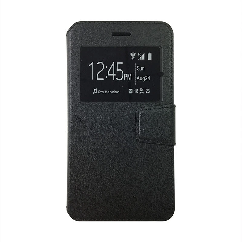 Universal Phone Flip Cover Cell Phone Case With Window View