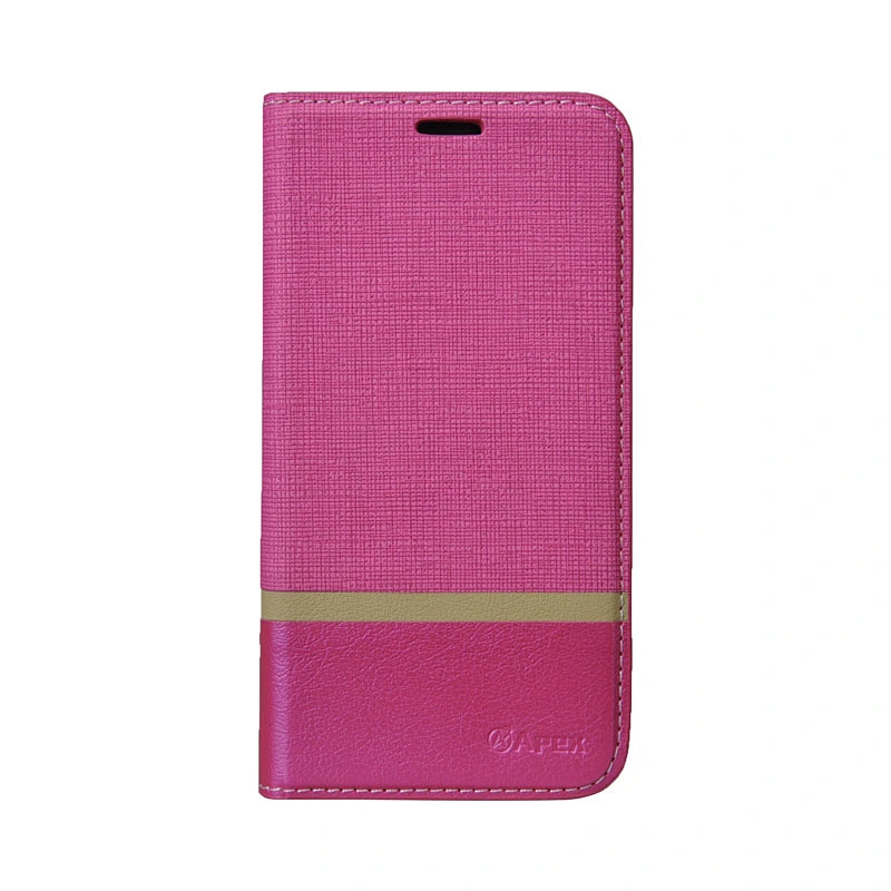 Wood Grain Mobile Phone Case Leather Case Flip Cover