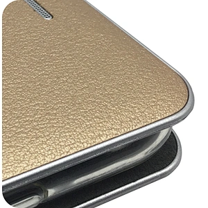 PU Leather Phone Book Case Wallet Case Flip Cover With Card Slots & Stand Function