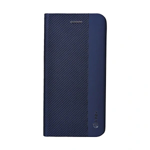 PU Leather Phone Wallet Case With Woven Pattern & Card Slots