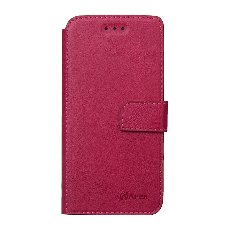 PU Leather Phone Flip Cover Phone Case With Buckle