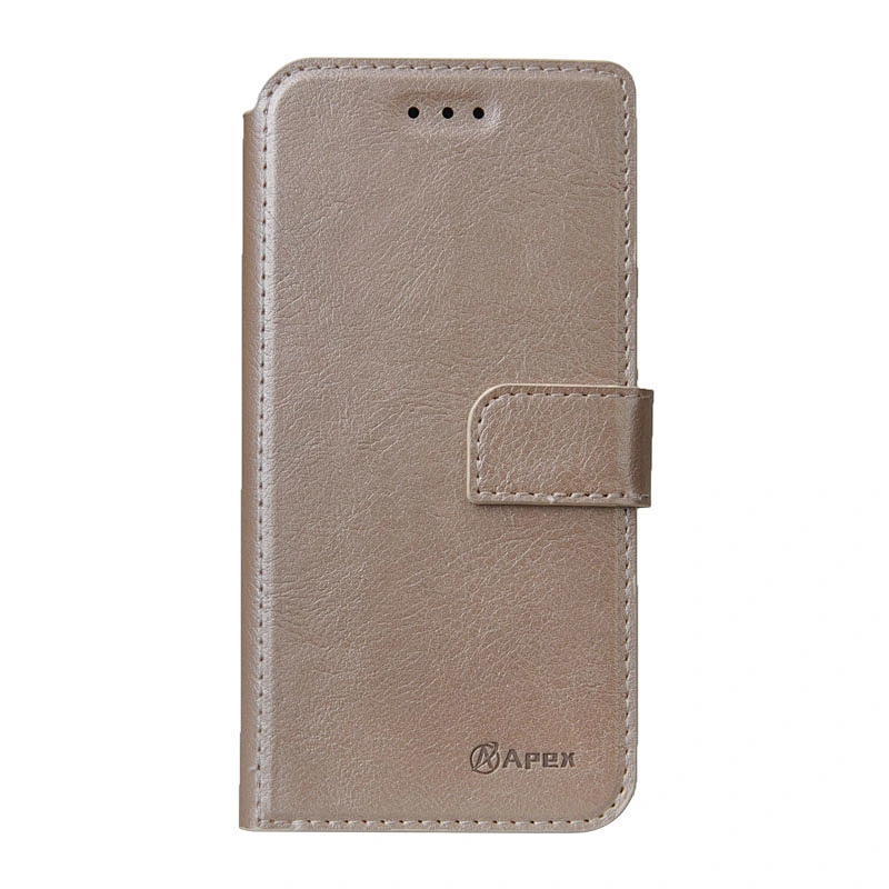 PU Leather Phone Flip Cover Phone Case With Buckle