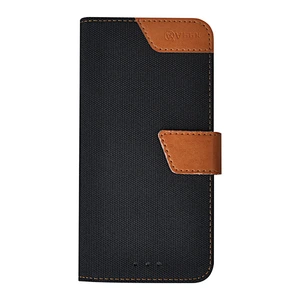 Fabric Phone Wallet Case Cell Phone Flip Cover With Buckle