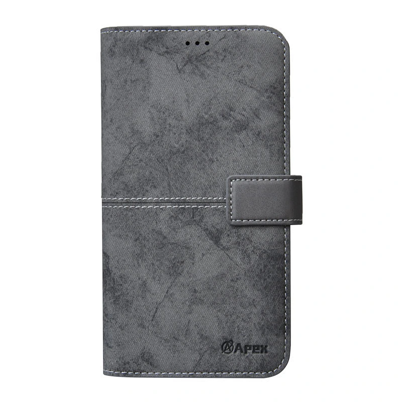 Detachable Phone Wallet Case Phone Folio Magnetic Cover With Buckle