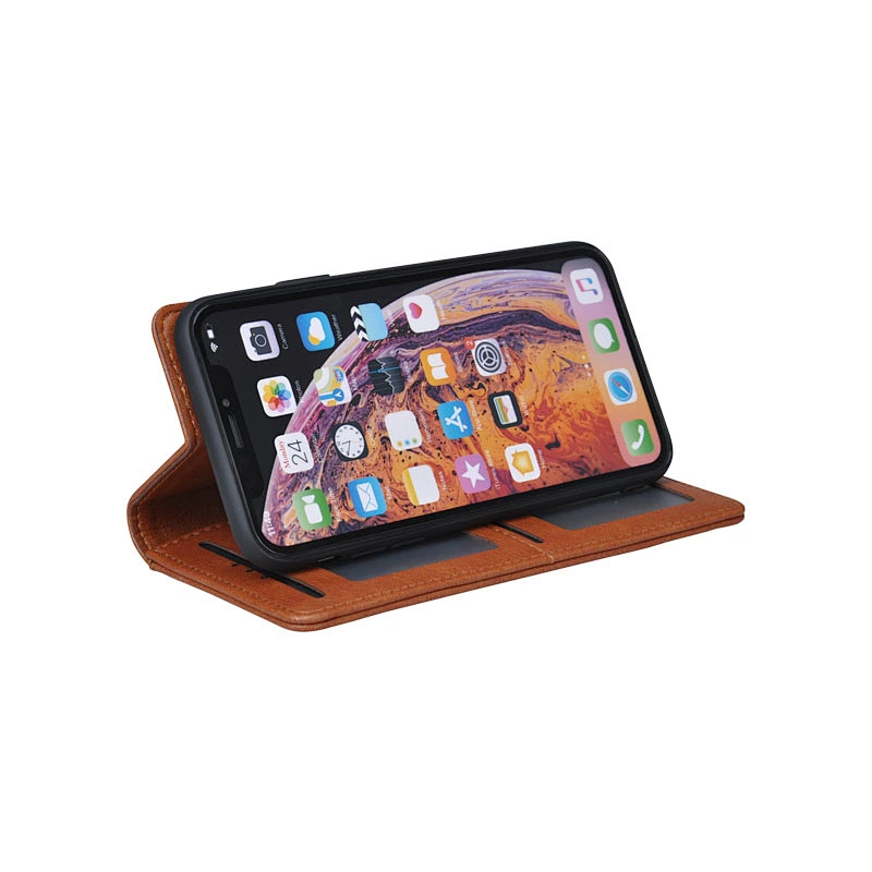 Leather Cell Phone Wallet Case Leather Phone Flip Cover