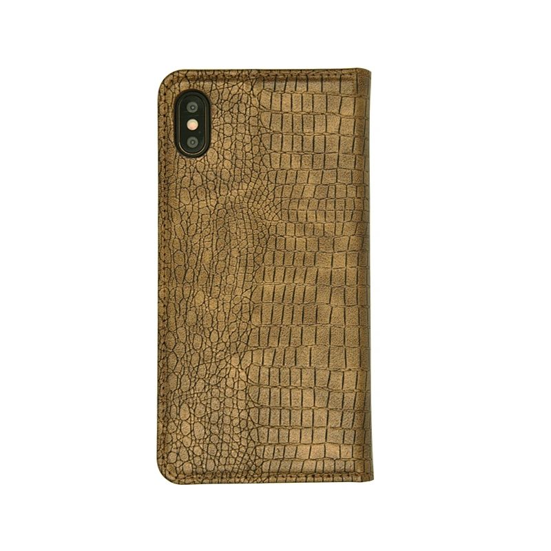 Crocodie Pattern Mobile Phone Book Case