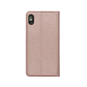 Magnetic Leather Case for iPhone Magnetic Book Case