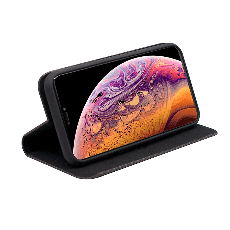 Leather Flip phone case with sewing mobile phone case for huawei/samsung/iphone