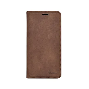 Magnetic Leather Case for iPhone Magnetic Book Case