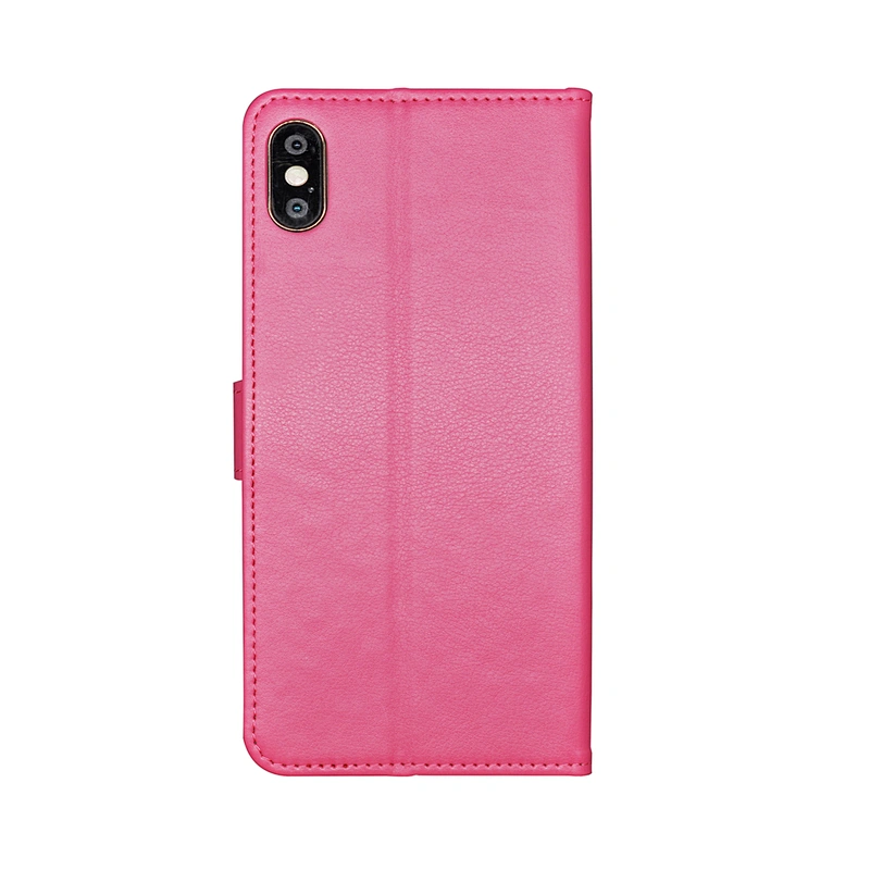 Classic Style PU Leather Phone Flip Cover Case