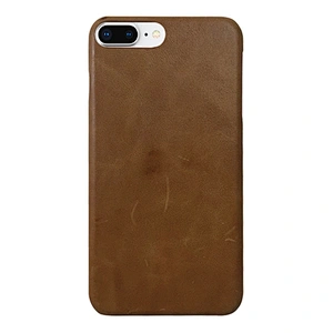 Genuine Leather Phone Case Hard PC Phone Back Cover