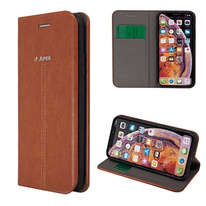 Premium PU Leather Phone Wallet Case Flip Cover With Card Slots