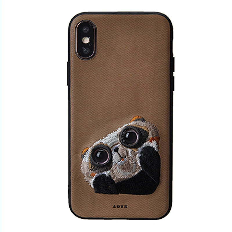 Super Cute Phone Case Cell Phone Cover With Embroidery Pattern