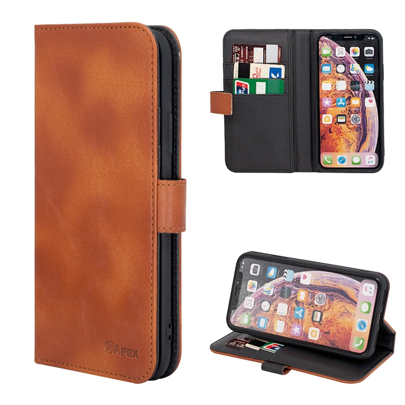 Detachable Phone Folio Magnetic Cover Cell Phone Case With Buckle