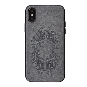 Embossing Phone Case PC+TPU 2in1 Phone Back Cover