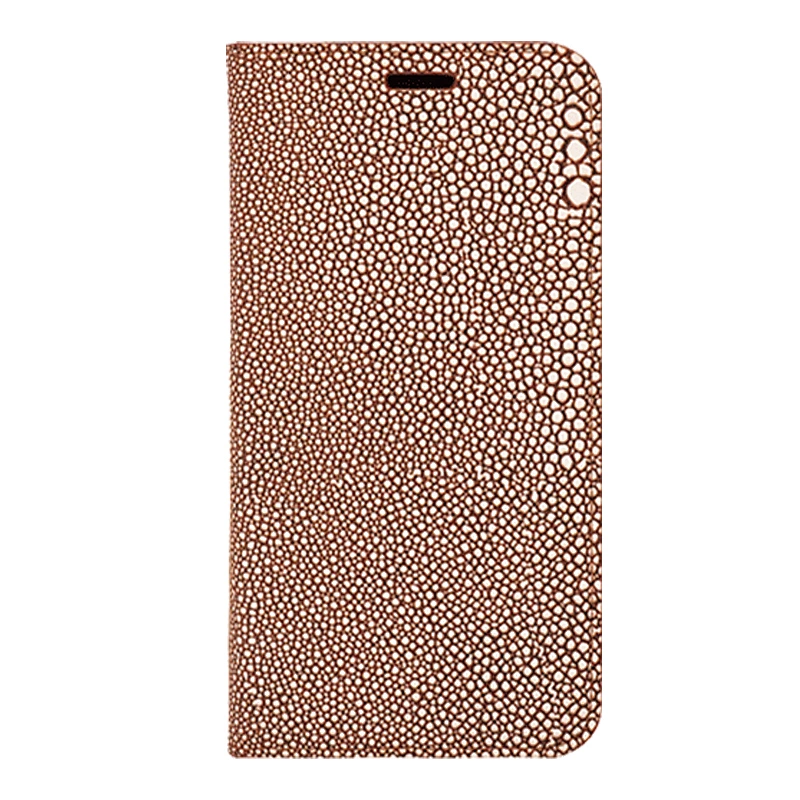 Spotted Grain Cell Phone Book Case