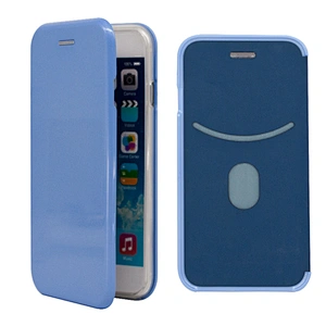 Glossy PU Leather Shell Phone Case Cell Phone Flip Cover