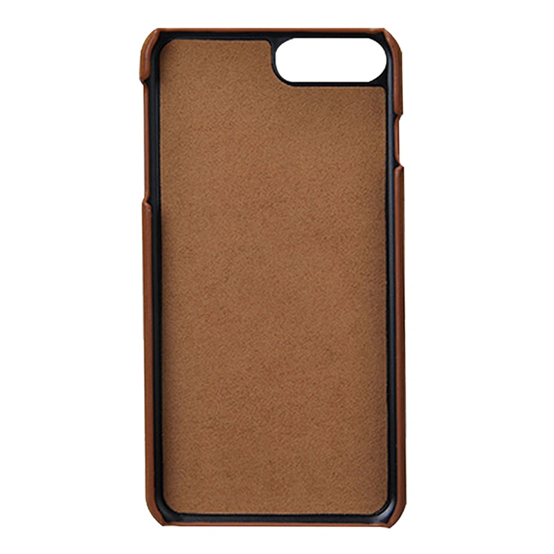 Genuine Leather Phone Case Hard PC Phone Back Cover