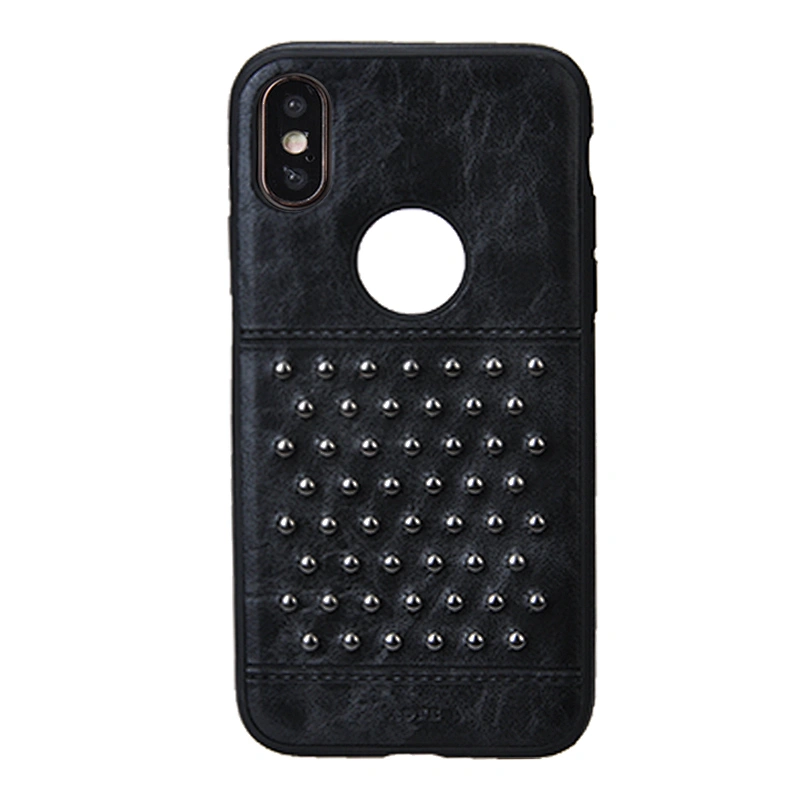 Iron Nail Phone Case Phone Cover With Brand Hole