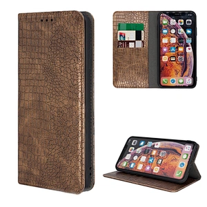 Crocodie Pattern Mobile Phone Book Case