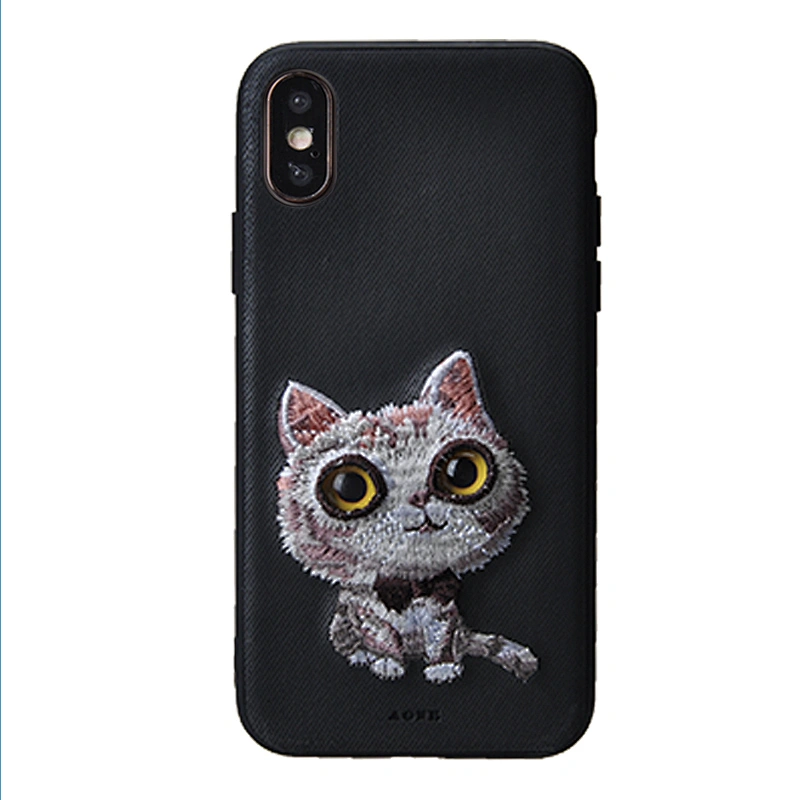 Super Cute Phone Case Cell Phone Cover With Embroidery Pattern
