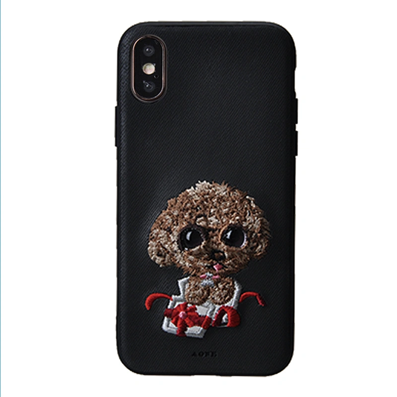 Super Cute Phone Case Cell Phone Cover With Embroidery Pattern