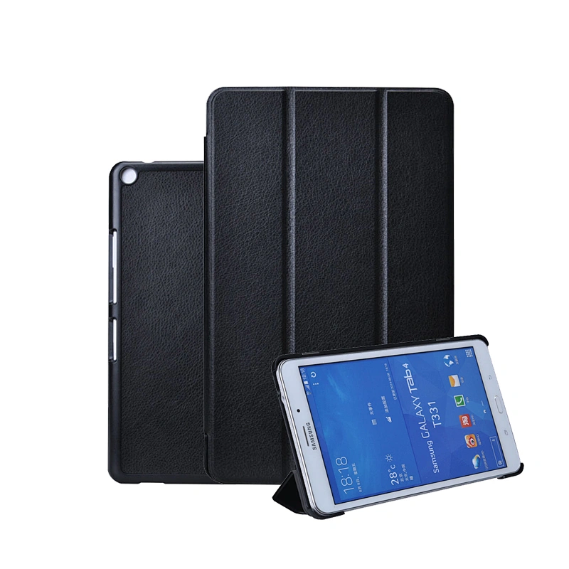 High quality PU Leather flip cover for ipad