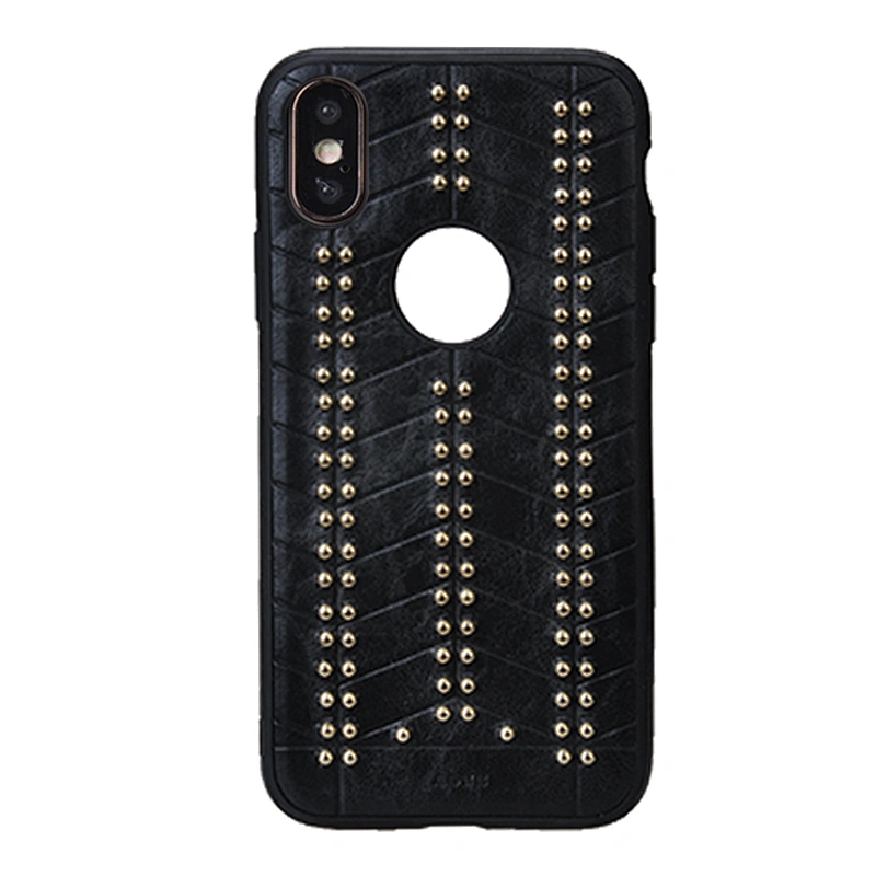 Iron Nail Phone Case Phone Cover With Brand Hole