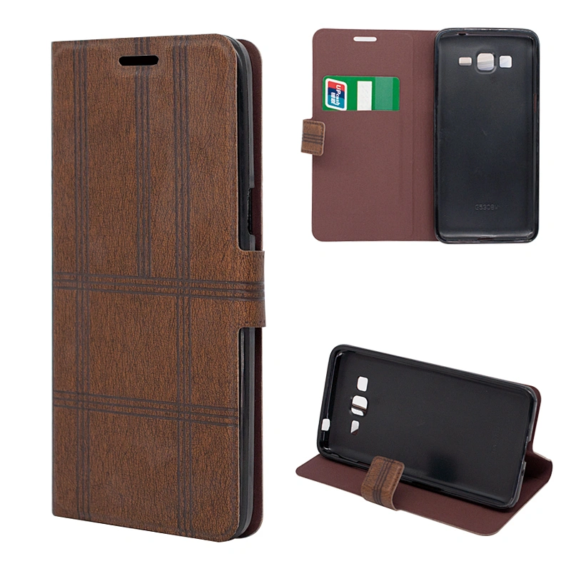 Custom Smart Phone Book Case Cell Flip Cover