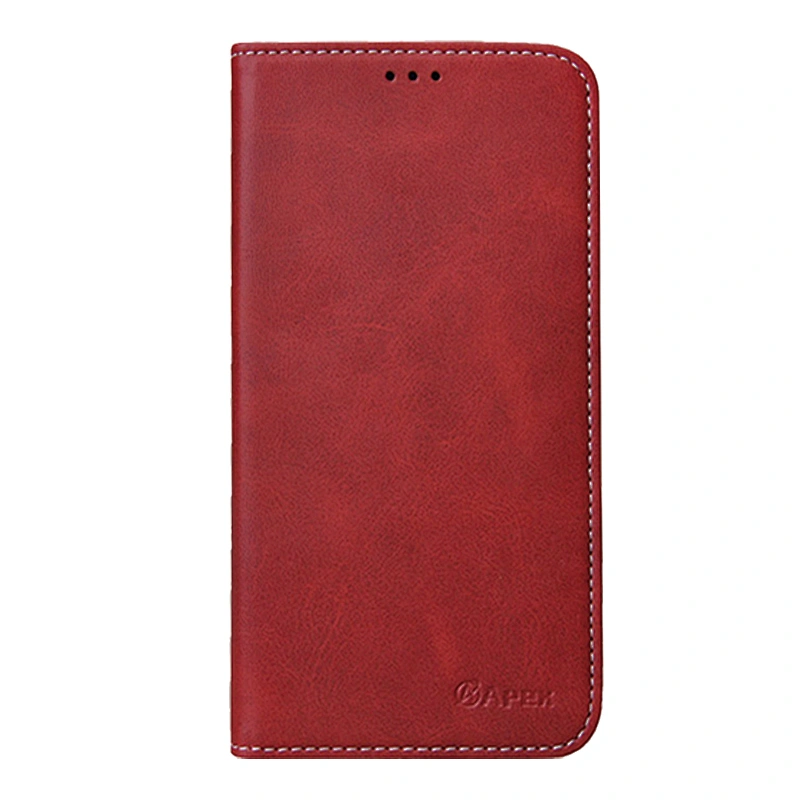 Leather Phone Flip Cover Phone Wallet Case Phone Book Case Card Slots