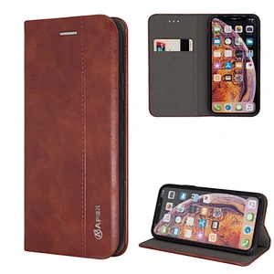 PU Leather Phone Flip Cover Phone Wallet Case Card Slots & Stand Function
