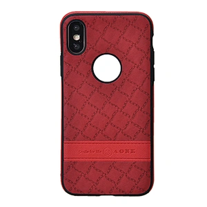 Splicing Style Cell Phone Case Phone Cover With Brand Hole