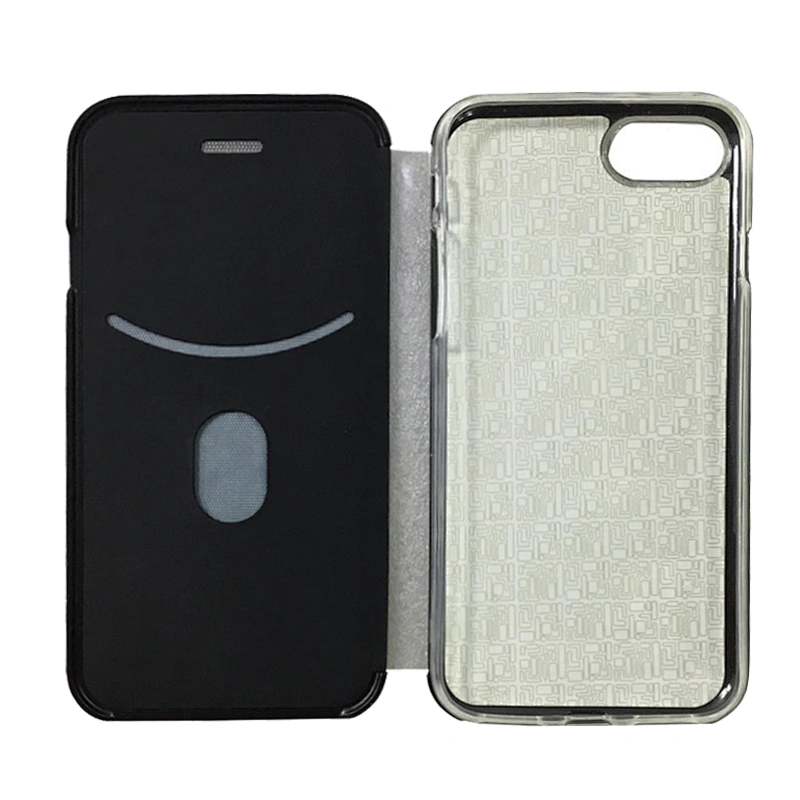 Glossy PU Leather Shell Phone Case Cell Phone Flip Cover
