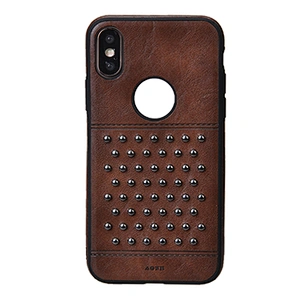 Iron Nail Phone Case Phone Cover With Brand Hole