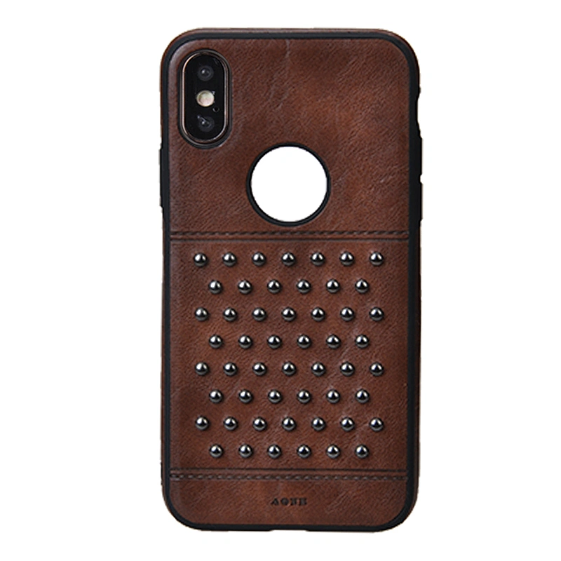 Iron Nail Phone Case Phone Cover With Brand Hole